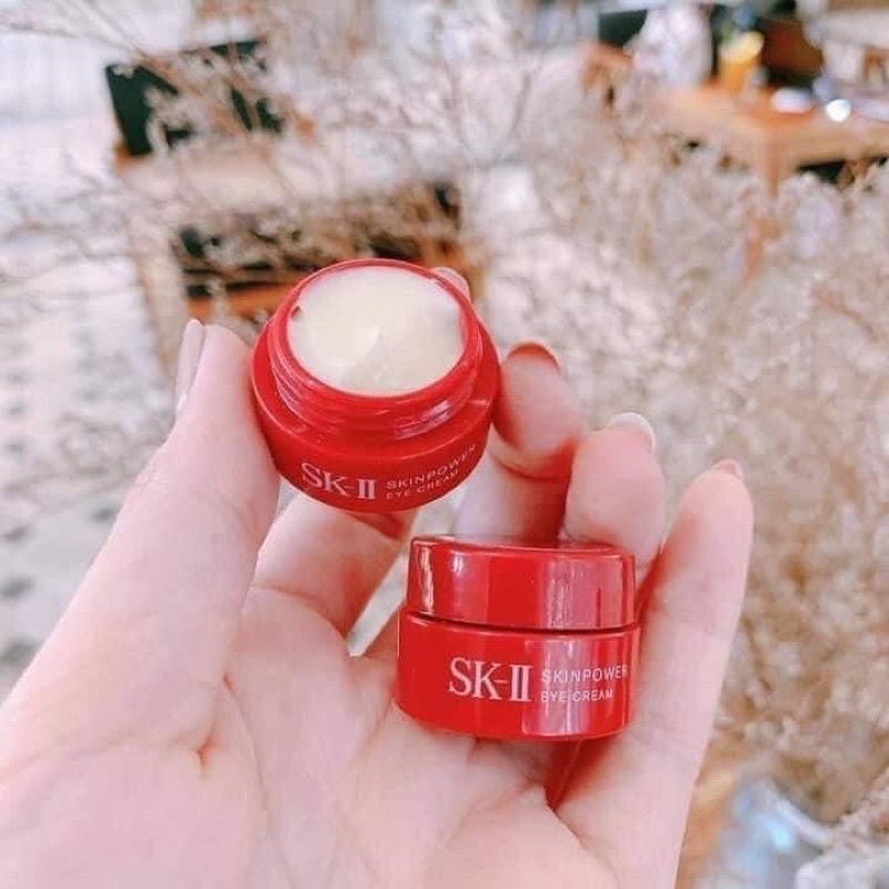 Kem Dưỡng Mắt SKII mini SkinPower Eye Cream Mẫu Mới chính hãng