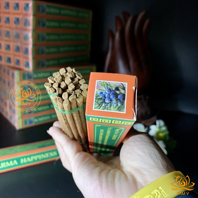 Nhang/hương KARMA HAPPINESS bản hộp cứng và Karma Happiness Green Tara bản vỏ mềm