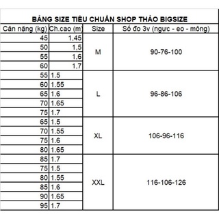 Áo sơ mi cho nàng từ 60 đến 90 ký