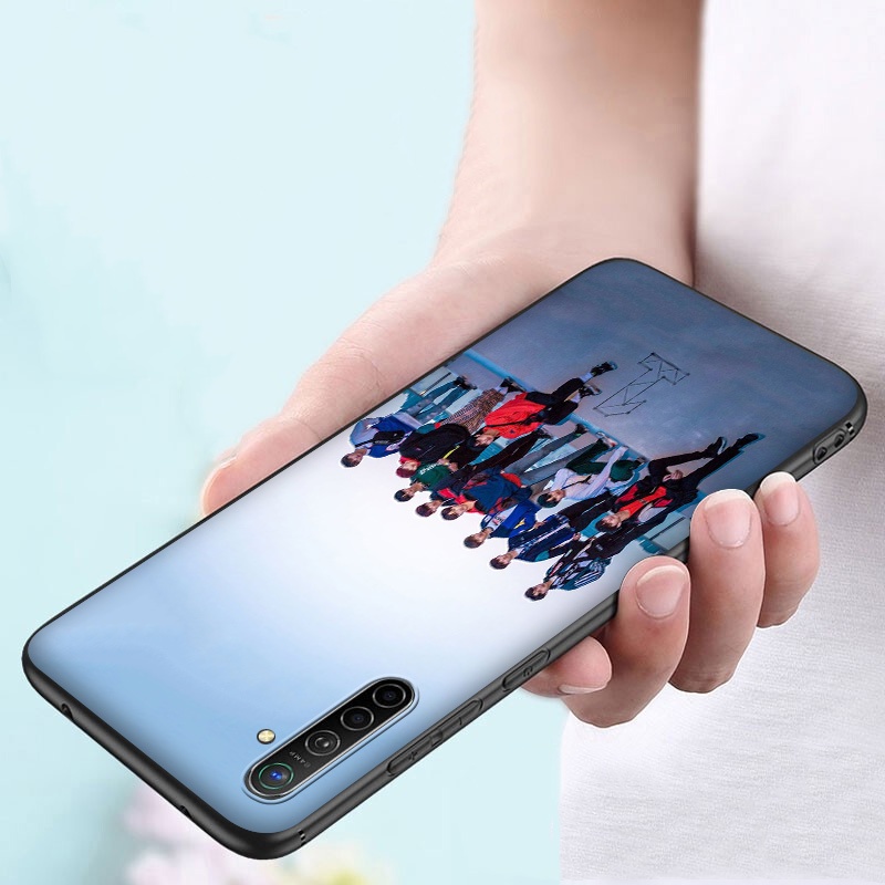 Ốp Điện Thoại Tpu Silicon Mềm Hình Wanna One Cho Realme 2 3 5 5i 5s 6 C2 C3 6i Q Pro Pz147