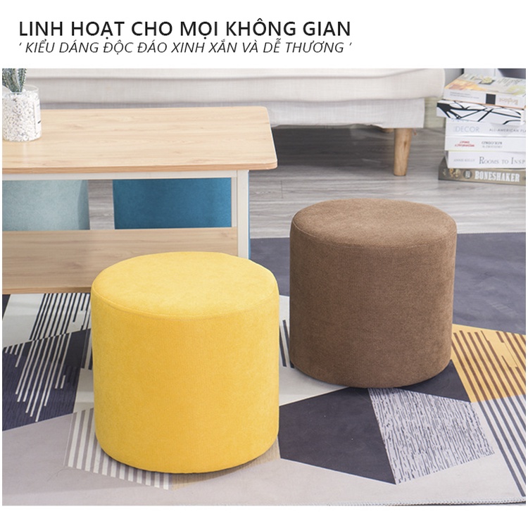 Ghế đôn dáng tròn, Ghế sofa - GC14