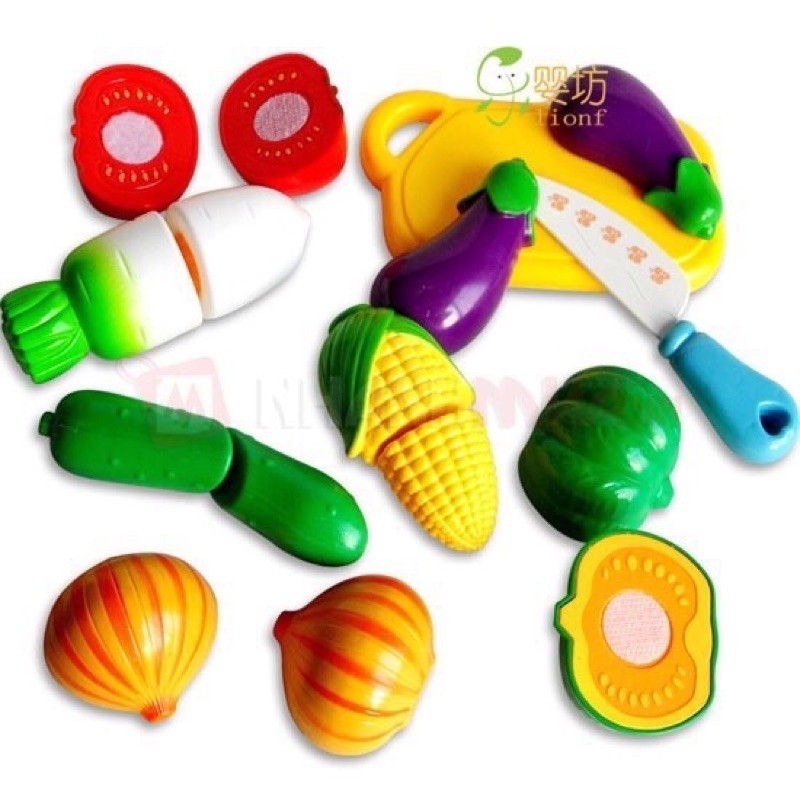bộ đồ chơi cắt trái cây củ quả