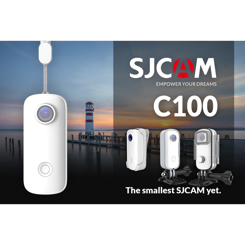 Camera hành trình siêu nhỏ SJCAM C100 / SJCAM C100+ (C100 Plus) - Hãng phân phối chính thức