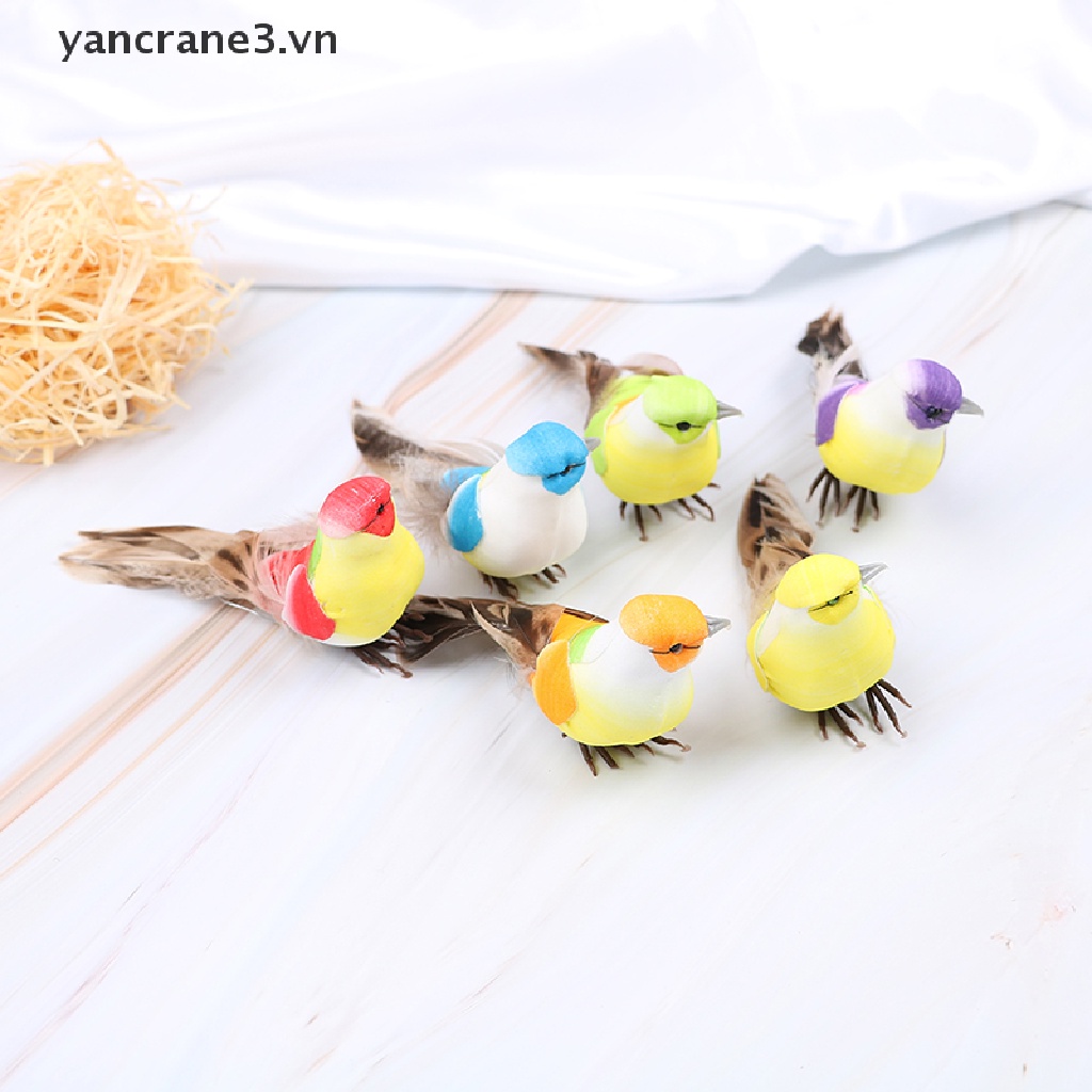 1 Tổ Chim Nhân Tạo mini Trang Trí Sân Vườn