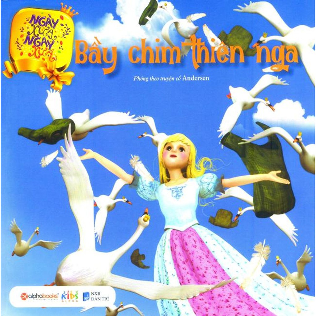 Sách - Ngày xửa ngày xưa-bầy chim thiên nga