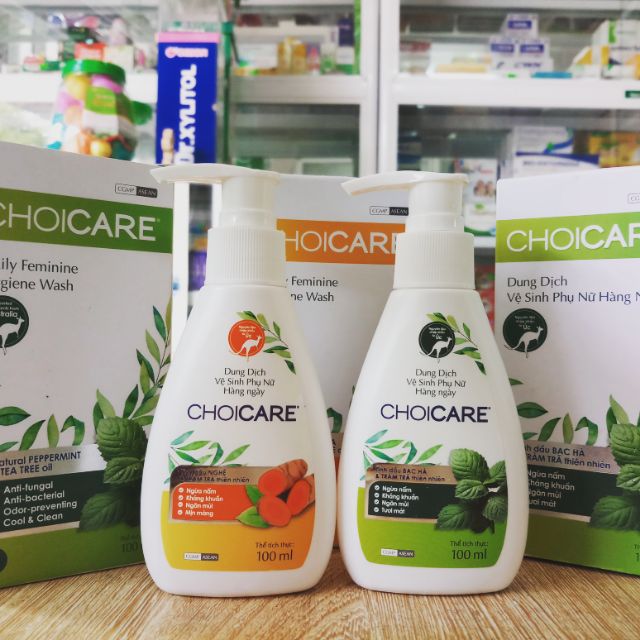 Nước rửa phụ khoa CHOICARE