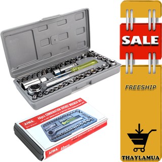 Bộ Dụng Cụ Sửa Chữa Oto Xe Máy 40 Món