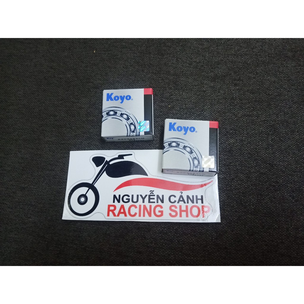 Cặp bạc đạn đùm trước wave rs,wave A,wave s110,wave blade,wave rsx,koyo nhật