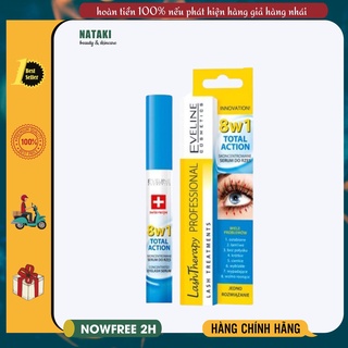 Dưỡng mi Eveline 8 in 1 Total Action Lash Therapy professional