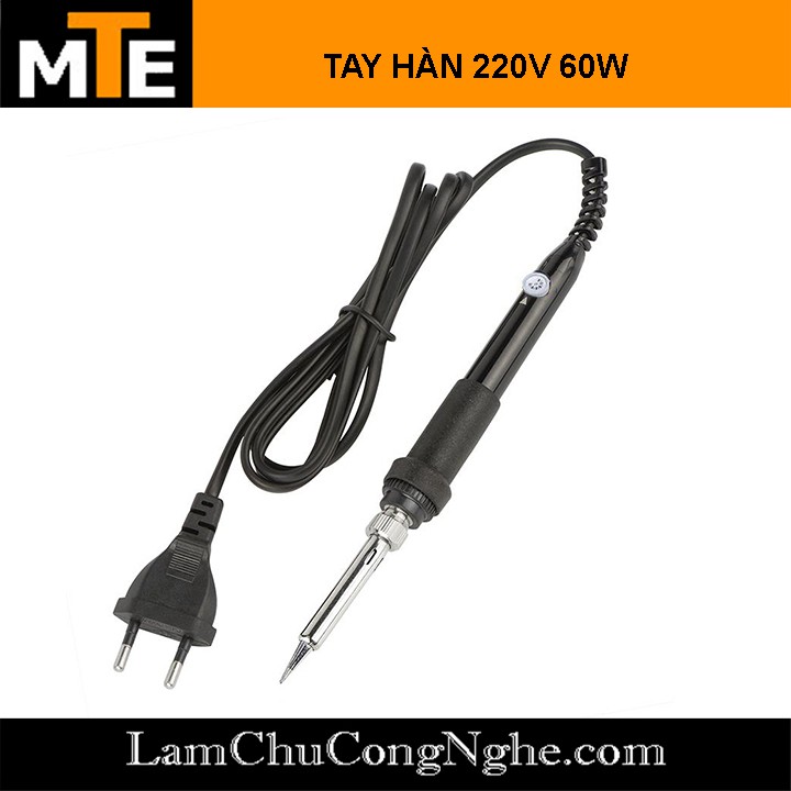 Mỏ hàn thiếc có điều chỉnh nhiệt độ 60W Soldering 220v Trạm hàn 908