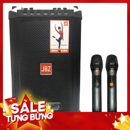 [ HÀNG CHẤT LƯỢNG] Loa kéo mini JBZ JB-0806 TẶNG 2 MIC KO DÂY - Giá tốt nhất miền nam