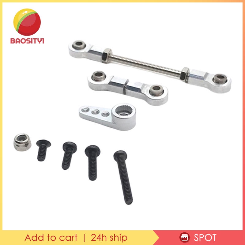 Thanh kéo bánh lái 1/28 cho xe điều khiển từ xa Wltoys K969 K979 Wltoys K989 và phụ kiện