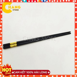 [Mã DUCT30KHP giảm 20%] Bộ 10 Đôi Đũa Mạ Vàng, Đũa Hợp Kim Chống Mốc Hàn Quốc Hải Phòng