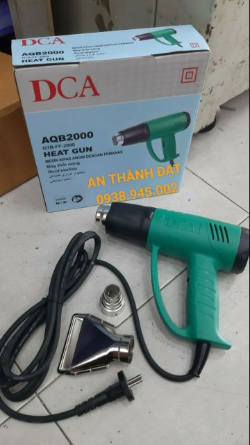 MÁY THỔI NHIỆT (KHÒ ) NÓNG 2000W DCA MODEL: AQB2000