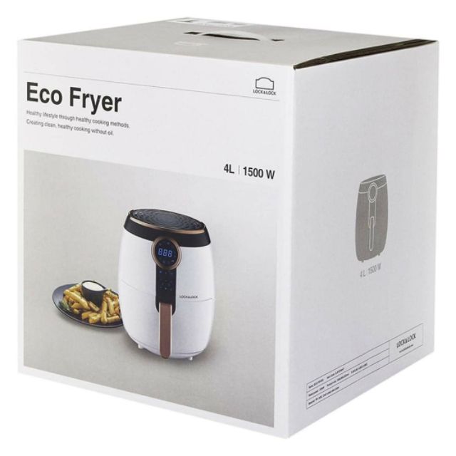 Nồi Chiên Không Dầu Điện Tử 4 lít Lock&amp;Lock EJF376BLK
