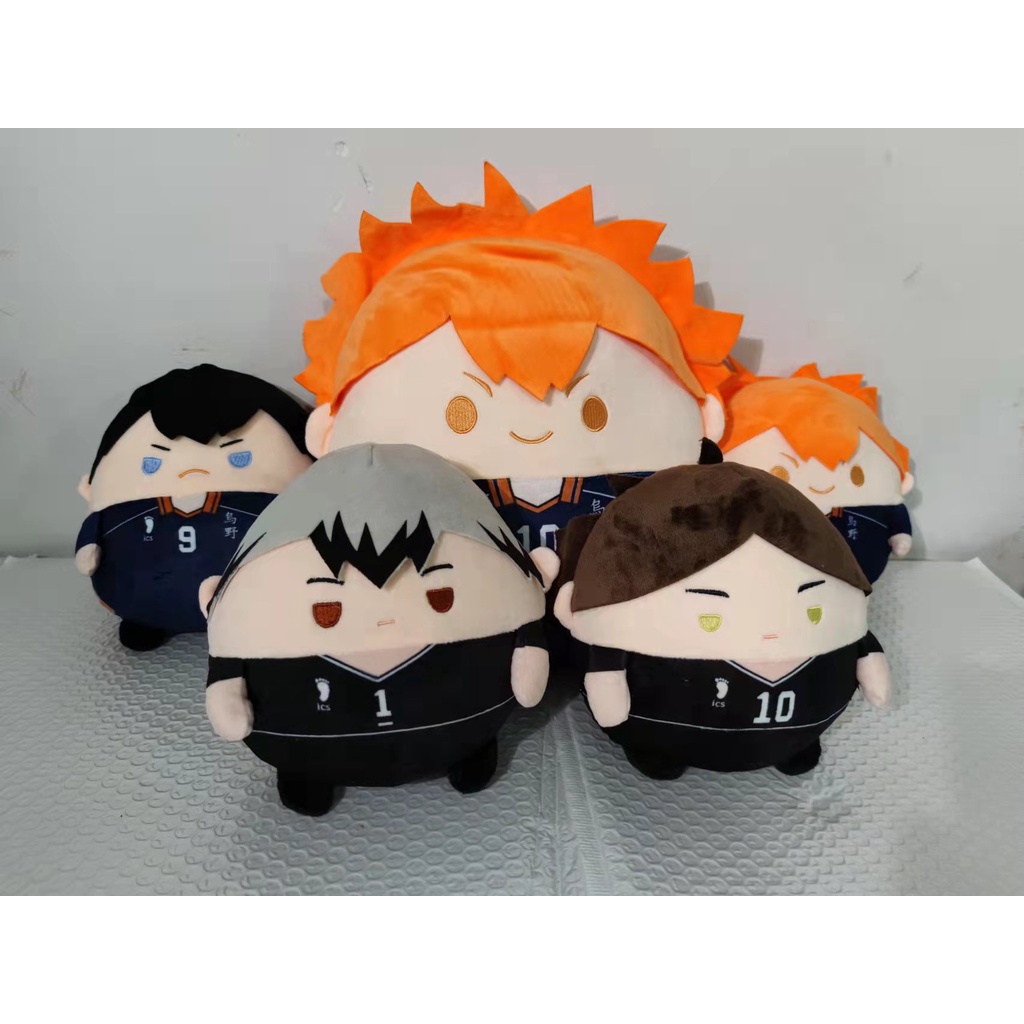 Thú nhồi bông hình nhân vật hinata Syoukageyama tobio suna rintaro Shinsuke Kita