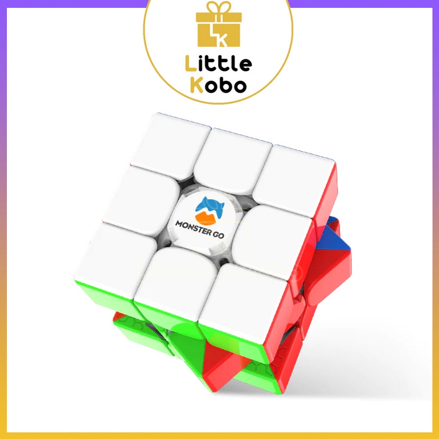 Rubik 3x3 Gan Monster Go AI Bluetooth Smart Cube Rubic Điện Tử Có Nam Châm Đồ Chơi Trí Tuệ Trẻ Em Tư Duy