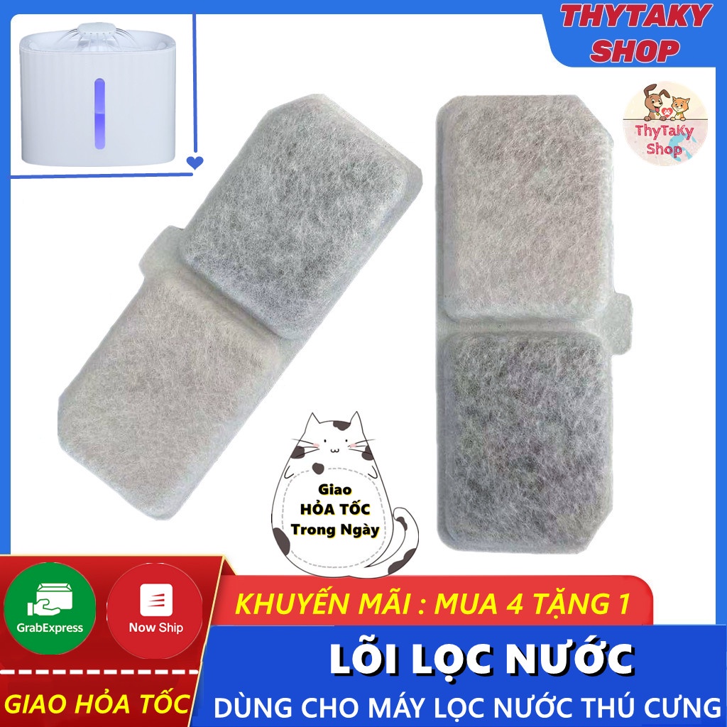 Miếng lõi lọc nước dùng cho máy uống nước chó mèo