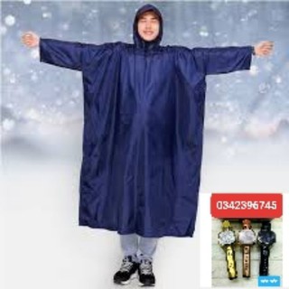 Áo Mưa Cánh Dơi Vải Dù  Cao Cấp ( loại 1m4)