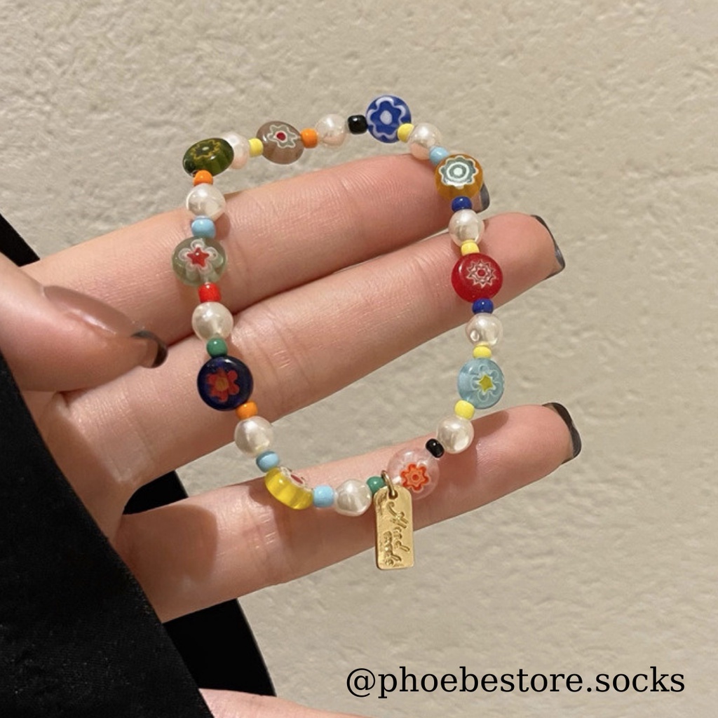 Vòng tay nữ vòng tay hot trend y2k style