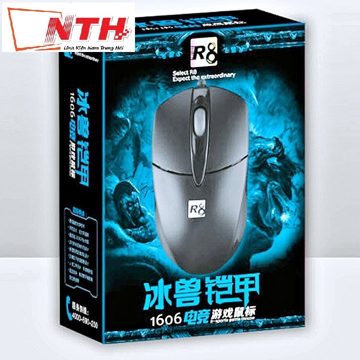 CHUỘT VI TÍNH VĂN PHÒNG R8 1606