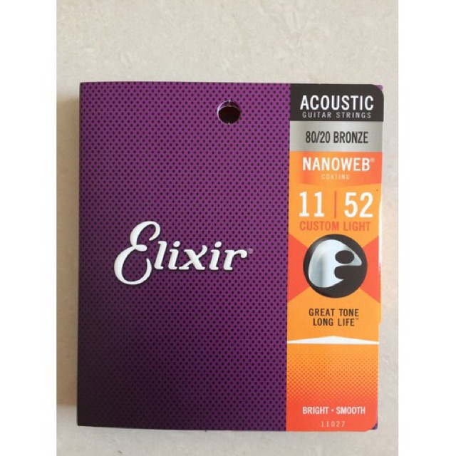 Bộ dây Guitar Elixir Acoustic