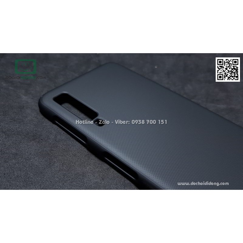 Ốp lưng Samsung A7 2018 Nillkin vân sần