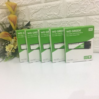 Ổ cứng SSD WD GREEN 120Gb M.2 2280- HÀNG CHÍNH HÃNG BẢO HÀNH 03 NĂM