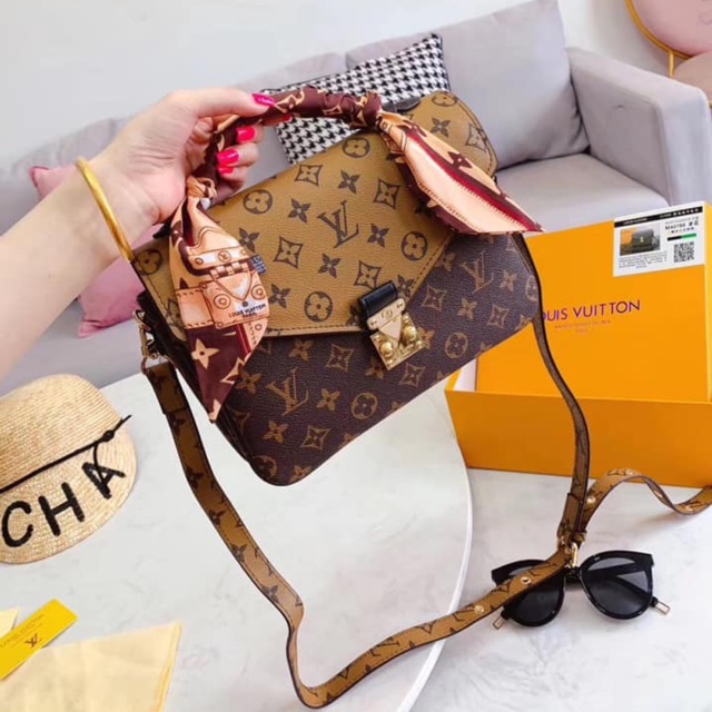 Túi Lệ vi mê tis 2 màu hàng da thật