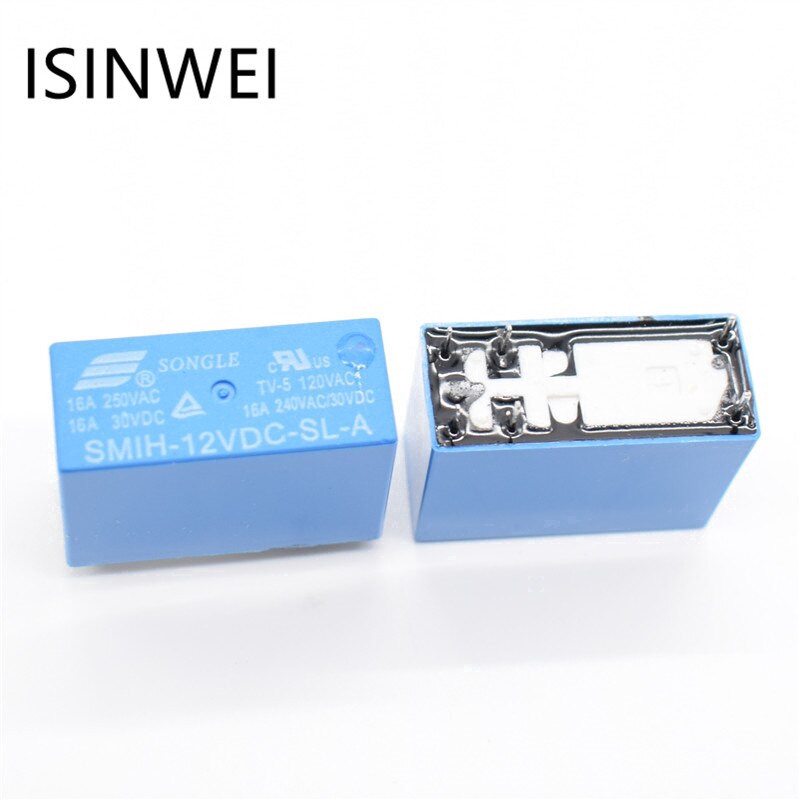 Rơ le nguồn SMIH-12VDC-SL-A 12V 16A 6 chấu chuyên dụng