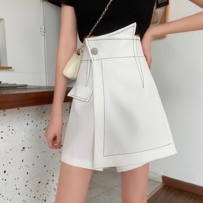 [store 86]Quần giả váy chạy chỉ nổi hot hit
