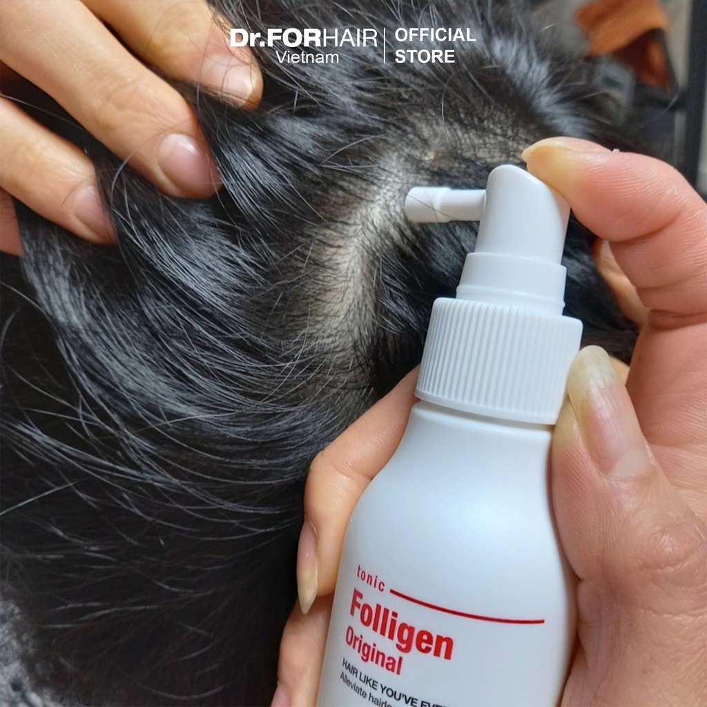 Tinh chất xịt dưỡng tóc kích thích mọc tóc giảm rụng tóc Dr.FORHAIR Folligen Tonic Original 120ml