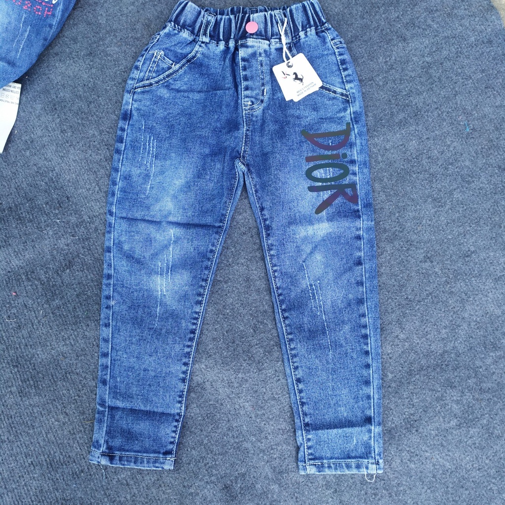 Quần jeans dài siêu xinh bé gái 10-25kg