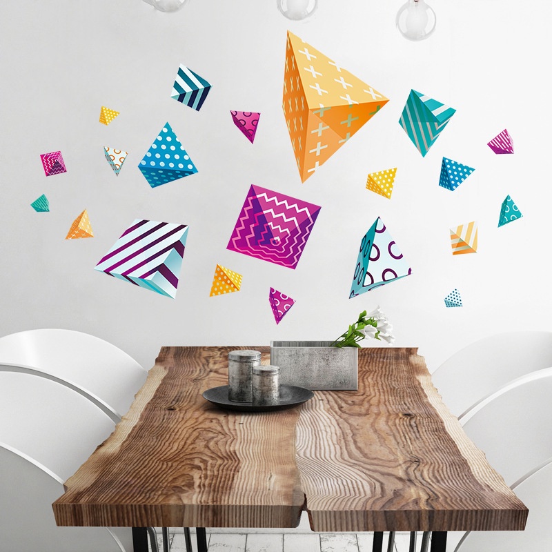Giấy Dán Tường Tự Dính Họa Tiết Hoa Đơn Giản Tươi Tắn Sáng Tạo Trang Trí Phòng Khách / Phòng Ngủ