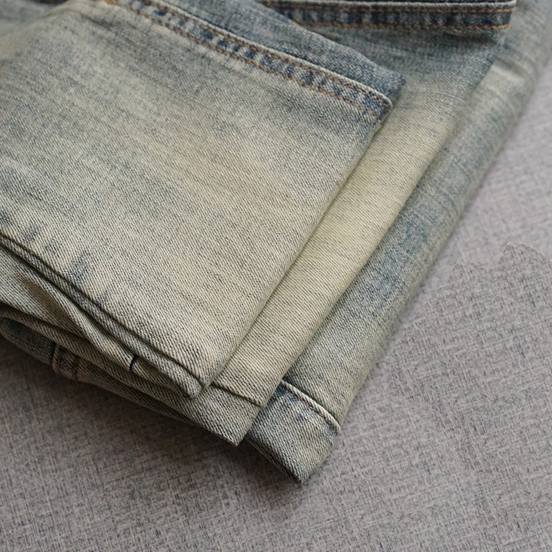 Quần jean nam trơn zipper Lazy Quần jean phối zipper Streetwear đẹp #920 | BigBuy360 - bigbuy360.vn