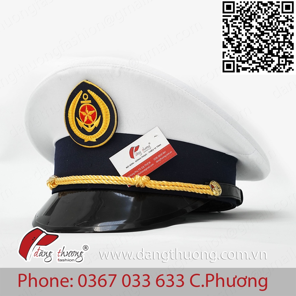 Mũ nón thuyền trưởng, máy trưởng hàng hải, thủy thủ