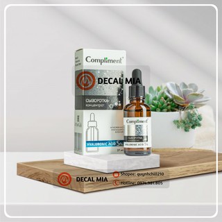 Serum Compliment Hyaluronic Acid 5% (khôi phục, cân bằng, bổ sung sức sống cho da)