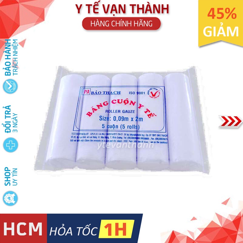 ✅ Băng Gạc Cuộn Y Tế: Bảo Thạch -VT0216