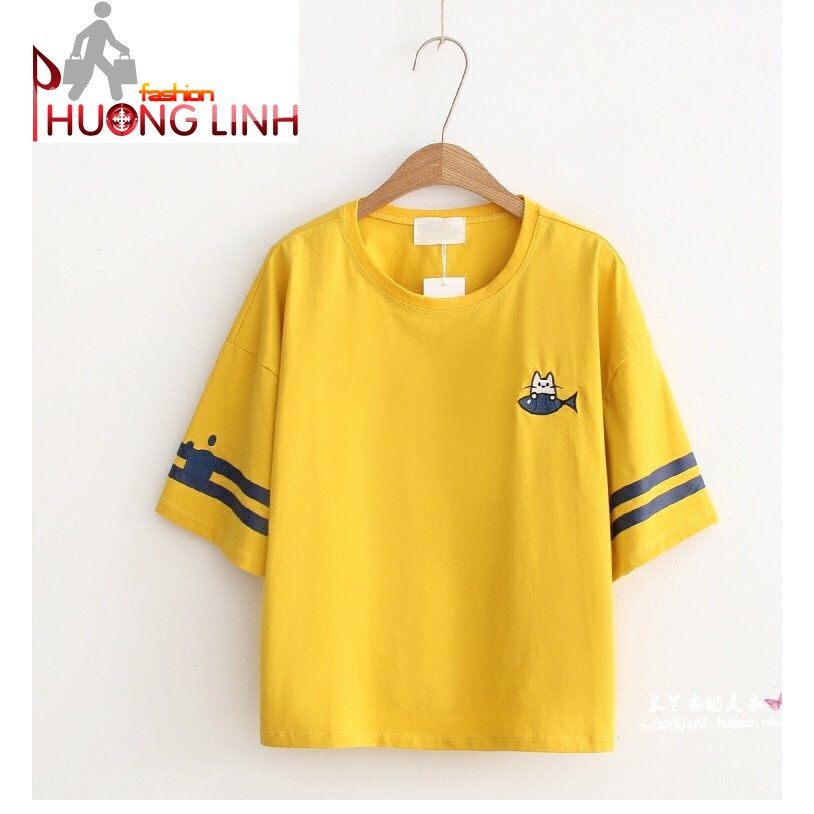 [Có video] Áo thun nữ tay lỡ - T shirt for woman made in Viet Nam - Thời Trang Phương Ling - Bảo hành 7 ngày - ms 45