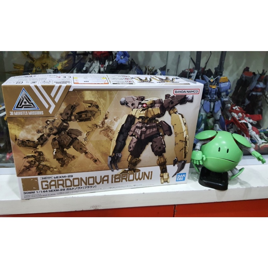 Mô hình 30MM 30 Minutes Missions bEXM-29 Gardonova Nâu Vàng Brown (Bandai)