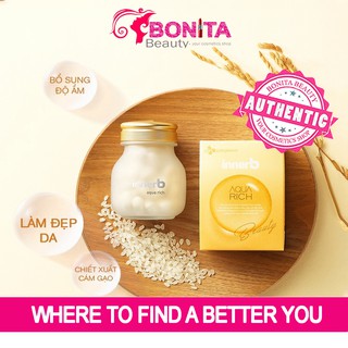 Viên Uống Cấp Nước Và Bổ Sung Collagen InnerB Aqua Rich Hàn Quốc (35g - 70 viên)