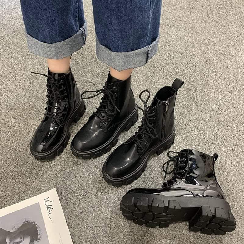 Boots cao kéo khoá