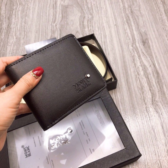 H*Set nịt + ví Mont blanc full box