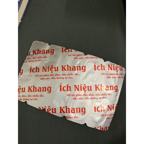 Ích Niệu Khang - giúp phục hồi chức năng bàng quang, hỗ trợ giảm tình trạng tiểu đêm, tiểu nhiều lần