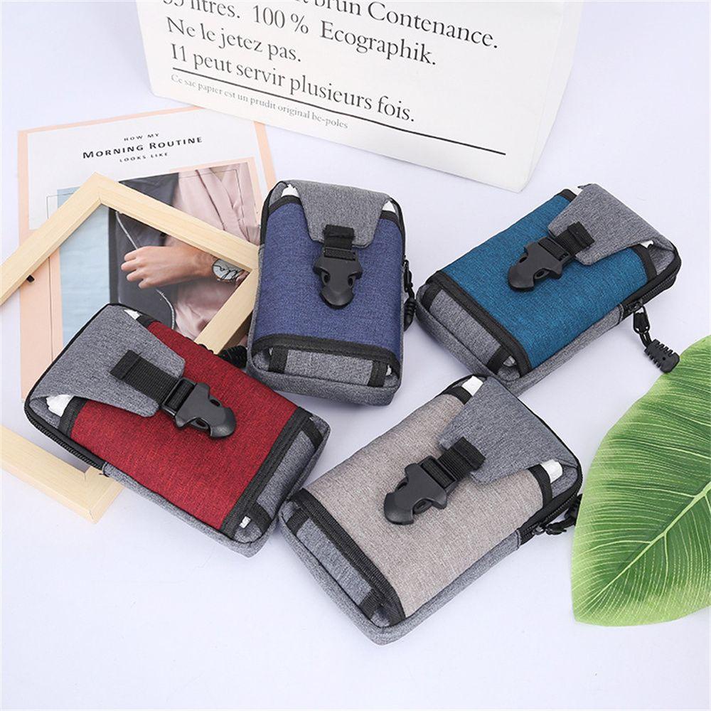 Túi Đeo Hông Đựng Điện Thoại 6.3inch Chống Thấm Nước Có Khóa Kéo Tiện Dụng Mang Theo Du Lịch