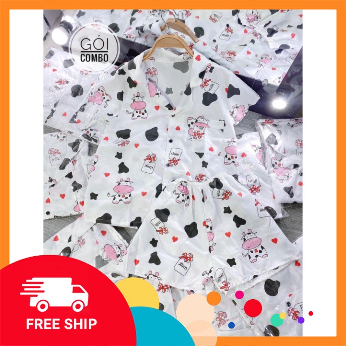 Set Bộ Pijama 1 Túi -Set Ngủ Mặc Nhà Ngắn Tay Nhiều Màu - Sỉ Ngọc Tâm
