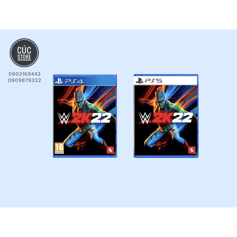 Đĩa chơi game PS4 / PS5: WWE 2k22