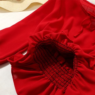 Áo chun bụng bèo tay - ABEO155b