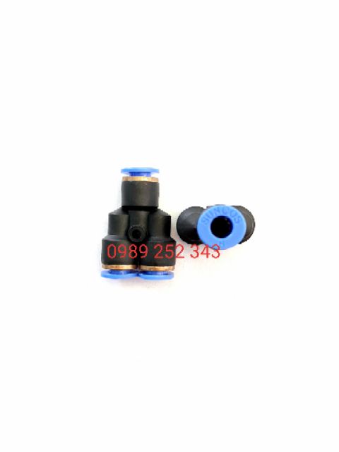 Nối ống Y 4mm, 6mm, 8mm, 10mm, 12mm