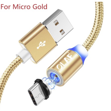 Sale 70% Cáp sạc nhanh nam châm chuẩn Micro USB cho iOS iPhone Android, Black-iphone Giá gốc 30,000 đ - 11F8